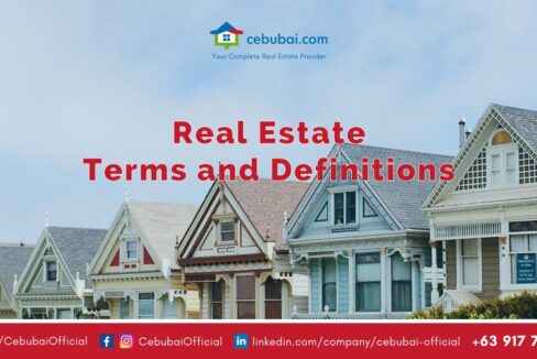 Real Estate Terms and Definitions by Cebubai.com