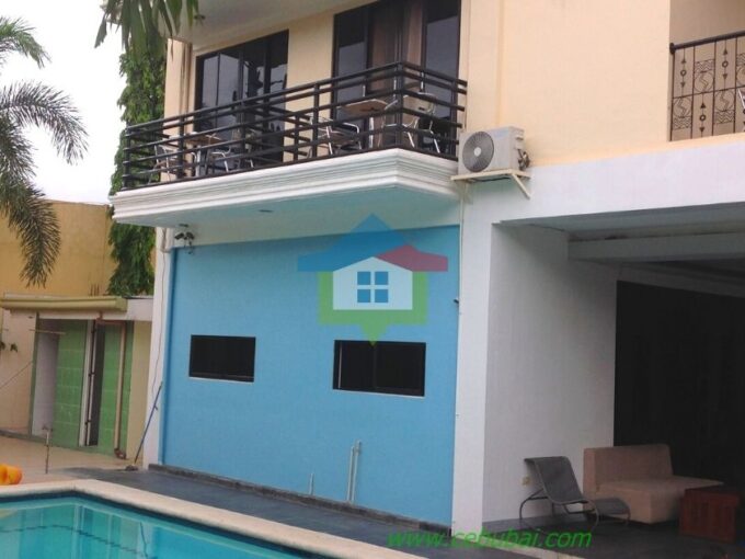 2 Story House For Rent in Cebu with Swimming Pool