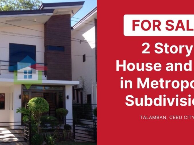 2 Story House and Lot for Sale in Metropolis Subdivision