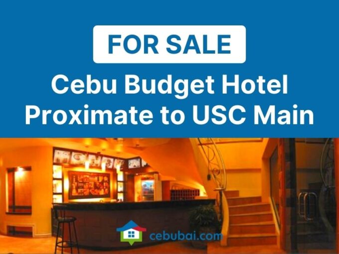 Cebu Budget Hotel For Sale Proximate to USC Main