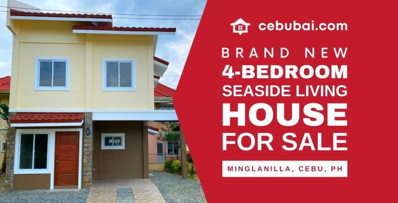 Brand New 4-BR Seaside Living House For Sale in Cebu