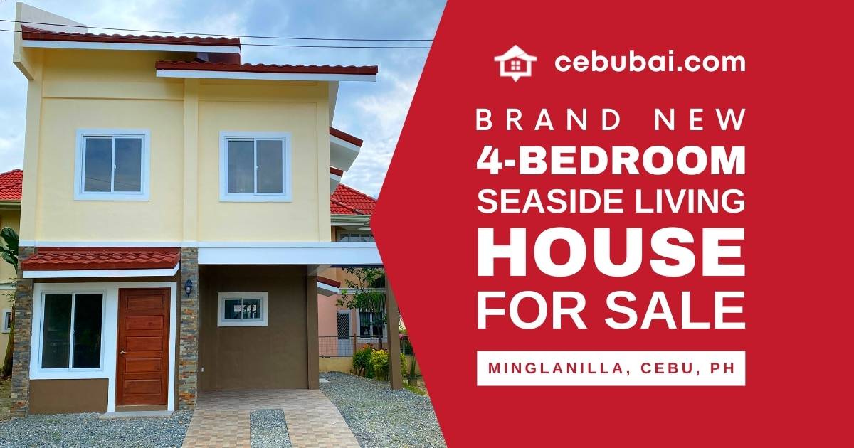 Brand New 4-BR Seaside Living House For Sale in Cebu
