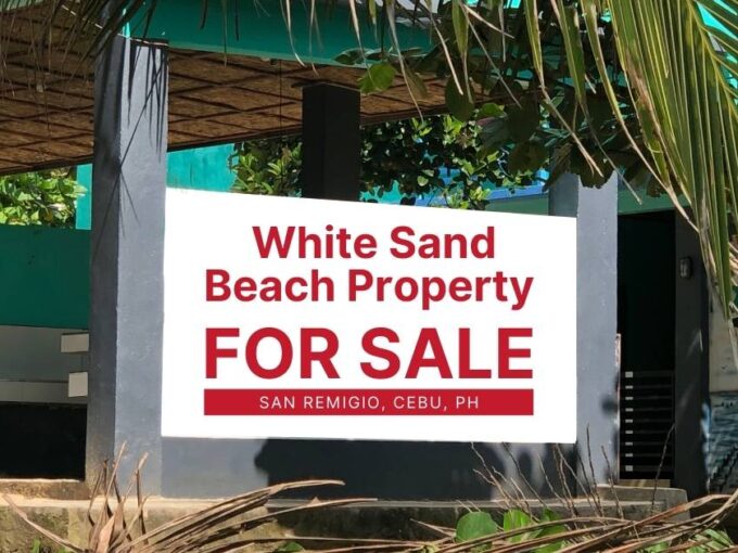 White Sand Beach Property For Sale in San Remigio, Cebu