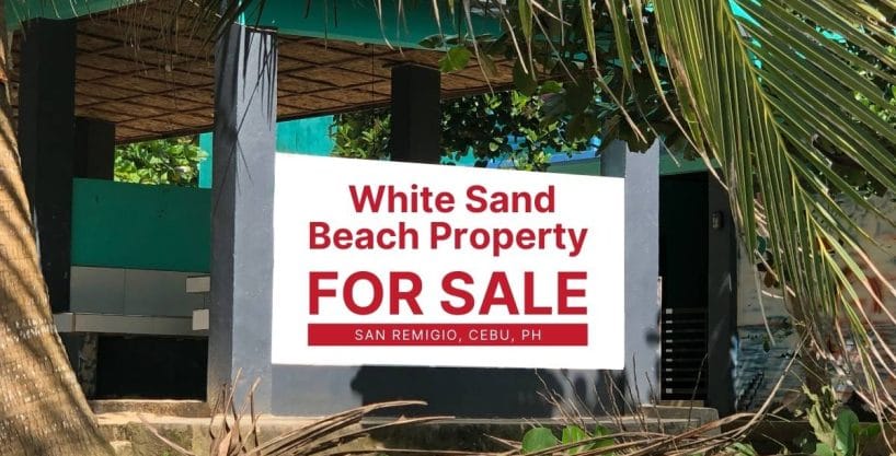 White Sand Beach Property For Sale in San Remigio, Cebu