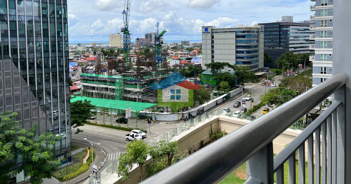 Park Point Residences Cebu 1-Bedroom For Sale View from the Balcony1