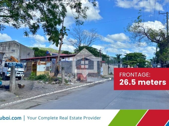 Vacant Lot For Sale along the Developing Area of Pardo Cebu City (Frontage)