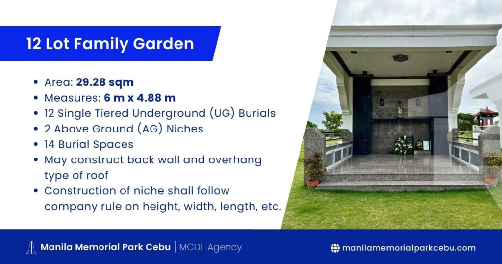 Manila Memorial Park Cebu - 12 Lot Family Garden