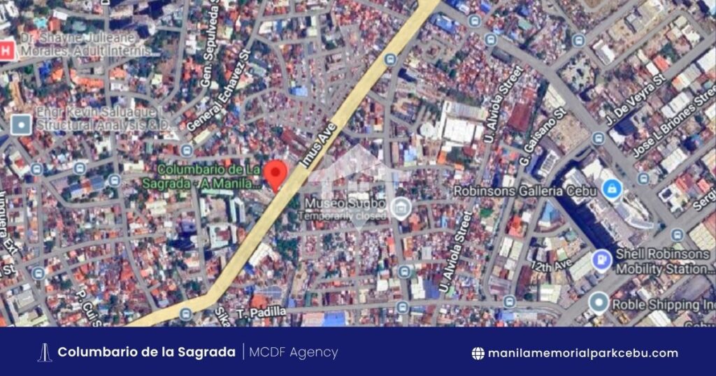 Columbario de la Sagrada G Maps 1