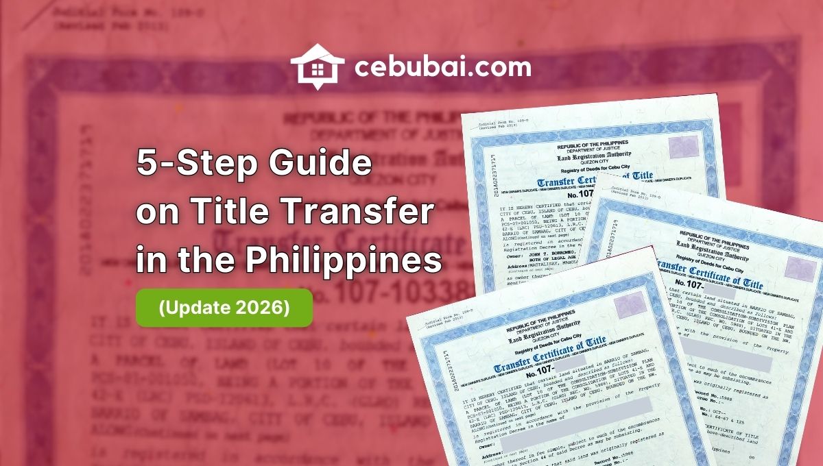 5-Step Guide on Title Transfer in the Philippines (Update 2026)